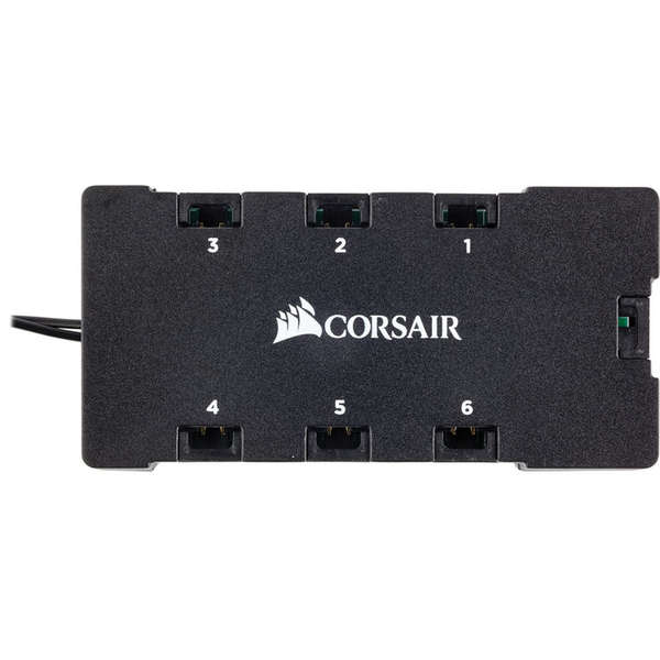 Ventilator PC Corsair HD120 RGB LED High Performance, 120mm, Fan Controller