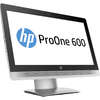 All in One PC HP ProOne 600 G2, 21.5'' FHD, Core i3-6100 3.7GHz, 4GB DDR4, 1TB + 8GB SSHD, Intel HD 530, Win 7 Pro 64bit + Win 10 Pro 64bit, Negru