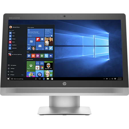 All in One PC HP EliteOne 800 G2, 23.0'' FHD, Core i5-6500 3.2GHz, 8GB DDR4, 500GB HDD, Intel HD 530, Win 10 Pro 64bit, Negru