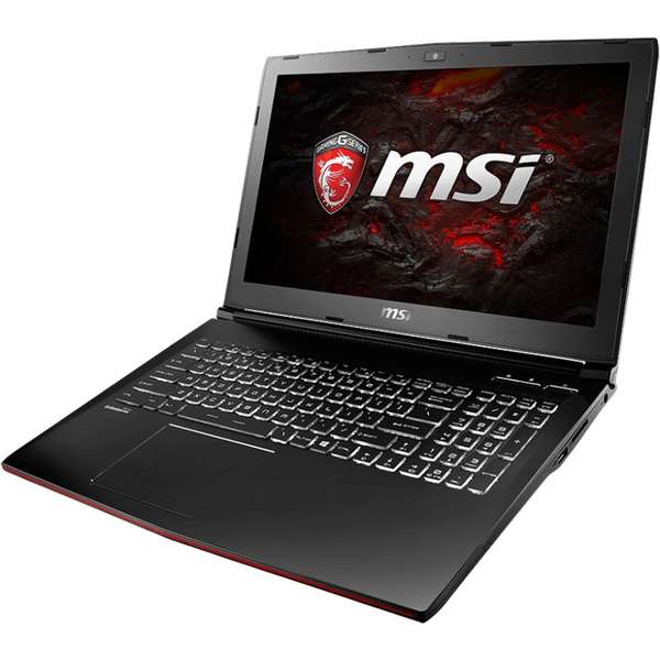Laptop MSI GP62M 7RD Leopard, 15.6'' FHD, Core i7-7700HQ 2.8GHz, 8GB DDR4, 1TB HDD + 128GB SSD, GeForce GTX 1050 2GB, Win 10 Home 64bit, Negru