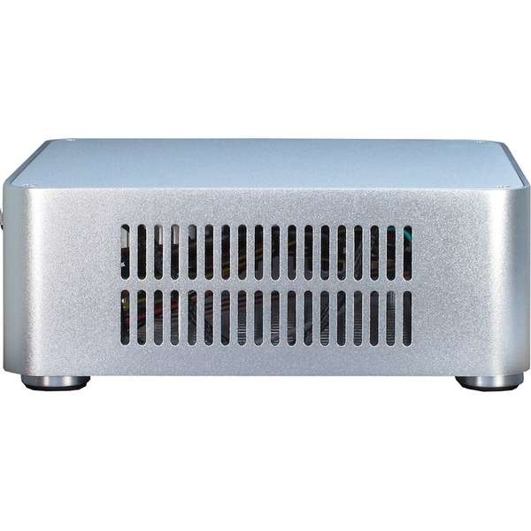 Carcasa Inter-Tech E-W80S, MiniITX, 60W, Silver