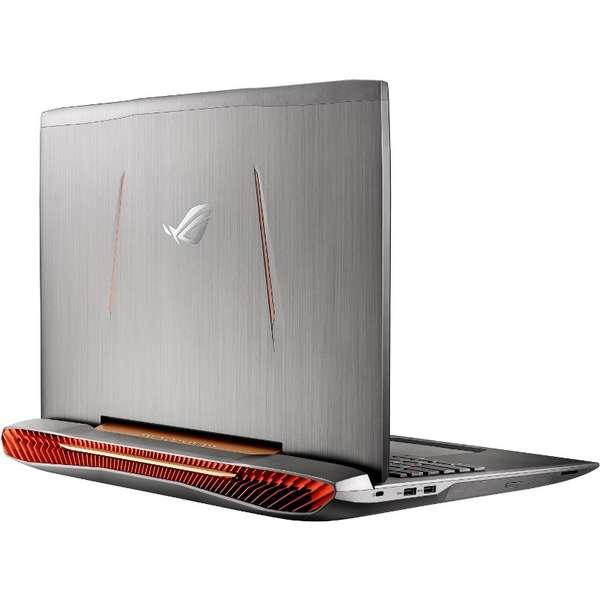 Laptop Asus ROG G752VS(KBL)-BA279T, 17.3'' FHD, Core i7-7700HQ 2.8GHz, 32GB DDR4, 1TB HDD + 256GB SSD, GeForce GTX 1070 8GB, Win 10 Home 64bit, Gri