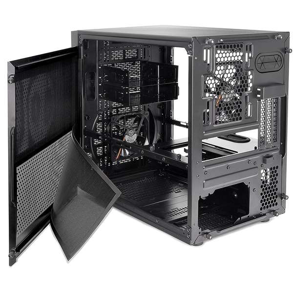 Carcasa Thermaltake Core X1, CubeTower, Fara sursa, Negru