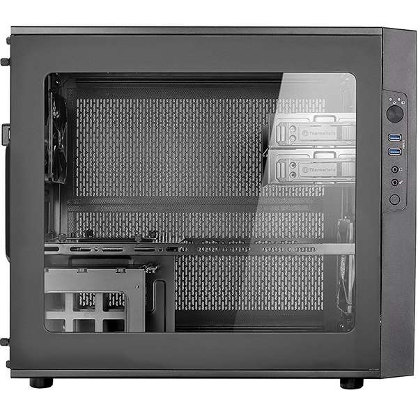 Carcasa Thermaltake Core X1, CubeTower, Fara sursa, Negru