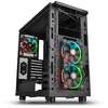 Carcasa Thermaltake Core X31 Riing RGB Edition, MiddleTower, Fara sursa, Negru