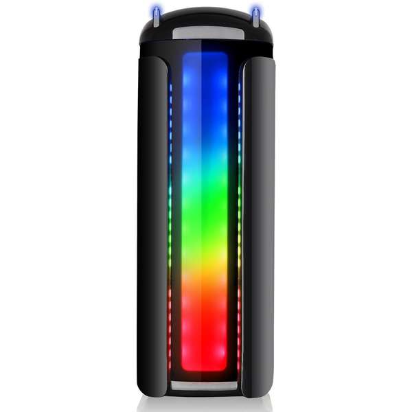 Carcasa Thermaltake Versa C22 RGB, MiddleTower, Fara sursa, Negru