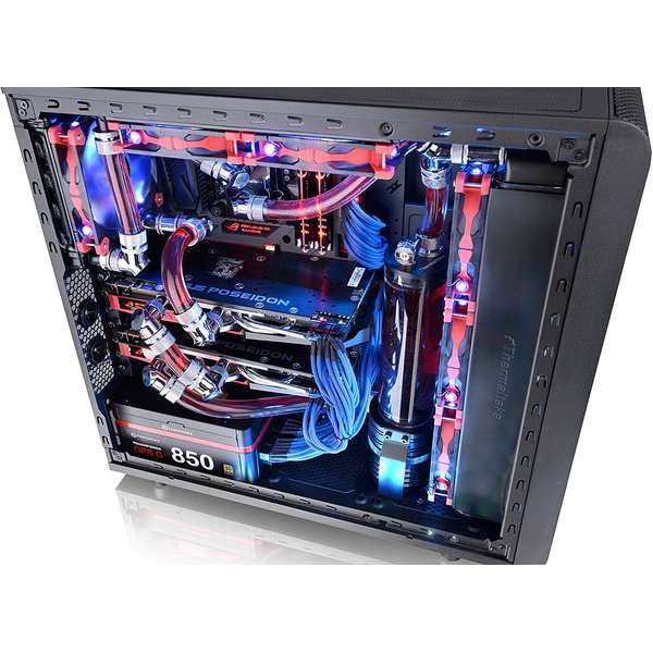 Carcasa Thermaltake Versa H34, MiddleTower, Fara sursa, Negru