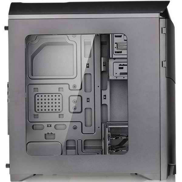 Carcasa Thermaltake Versa N26, MiddleTower, Fara sursa, Negru