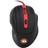 Mouse gaming Redragon Smilodon, USB, Optic, 2000dpi, Negru/Rosu