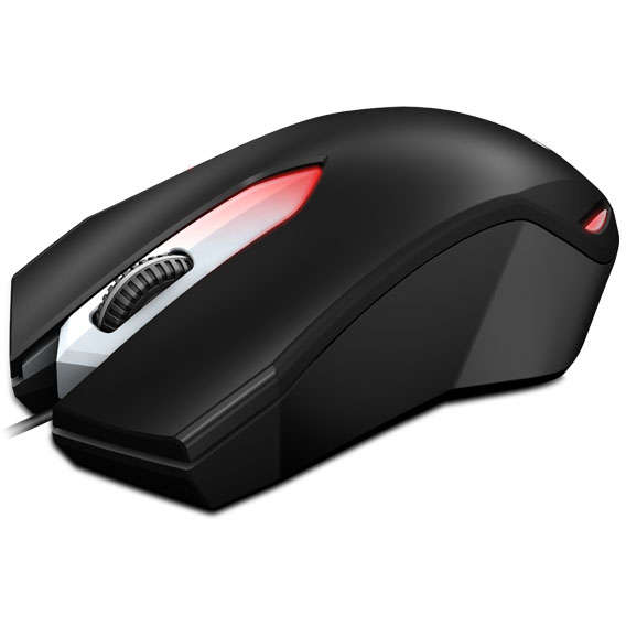 Mouse gaming Genius X-G200, USB, Optic, 1000dpi, Negru