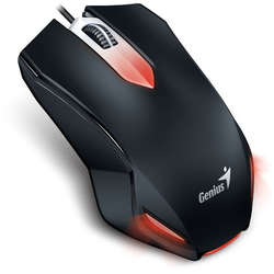 Mouse gaming Genius X-G200, USB, Optic, 1000dpi, Negru