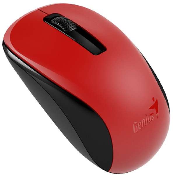 Mouse Genius NX-7005, Wireless, USB, Optic, 1600dpi, Rosu