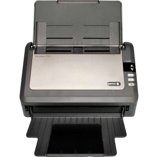 Scanner Xerox DocuMate 3125, Color, A4, ADF, Duplex, USB, Negru