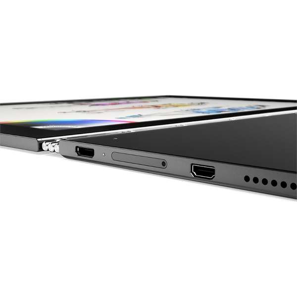 Tableta Lenovo Yoga Book YB1-X91F, 10.1'' IPS Multitouch, Atom x5-Z8550 1.44GHz, 4GB RAM, 64GB, WiFi, Bluetooth, Win 10 Pro 64bit, Negru