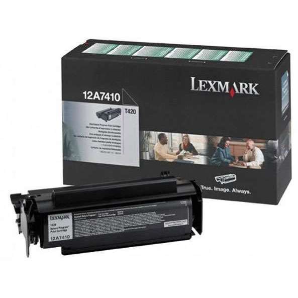 Lexmark Cartus Toner Laser Black, 12A7410