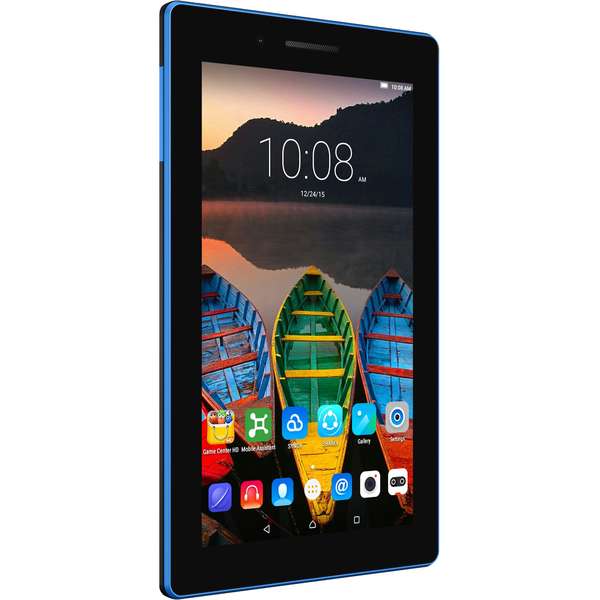 Tableta Lenovo Tab 3 TB3-710F, 7.0'' IPS LCD Multitouch, Quad Core 1.3GHz, 1GB RAM, 16GB, WiFi, Bluetooth, Android 5.0, Negru