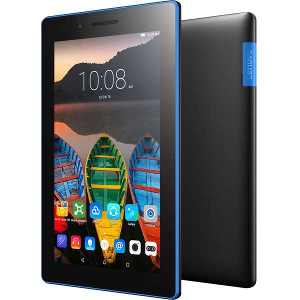 Tableta Lenovo Tab 3 TB3-710F, 7.0'' IPS LCD Multitouch, Quad Core 1.3GHz, 1GB RAM, 16GB, WiFi, Bluetooth, Android 5.0, Negru