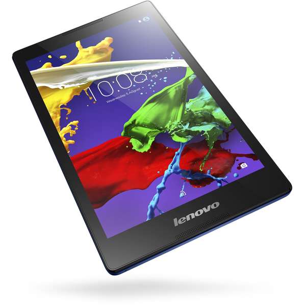 Tableta Lenovo Tab 2 A8-50, 8.0'' IPS LCD Multitouch, Quad Core 1.3GHz, 1GB RAM, 8GB, WiFi, Bluetooth, Android 5.0, Albastru