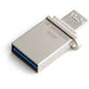 Memorie USB Verbatim Store 'n' Go, 16GB, USB 3.0/MicroUSB OTG, Argintiu
