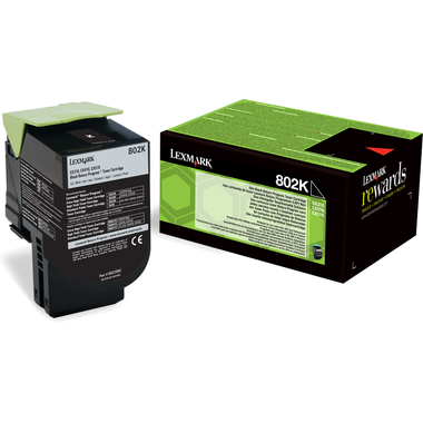 Lexmark Cartus Toner Laser Black, 80C20KE