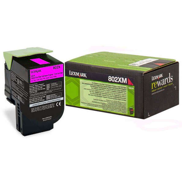 Lexmark Cartus Toner Laser Magenta, 80C2XM0