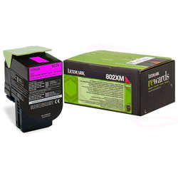 Lexmark Cartus Toner Laser Magenta, 80C2XM0