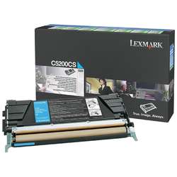 Lexmark Cartus Toner Laser Cyan, C5200CS