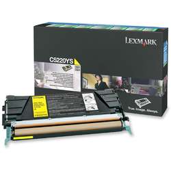 Lexmark Cartus Toner Laser Yellow, C5220YS