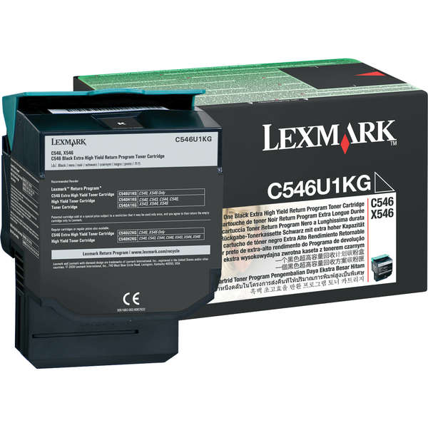 Lexmark Cartus Toner Laser Black, C546U1KG