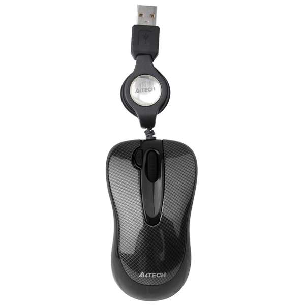 Mouse A4Tech N-60F-2, USB, V-Track, 1000dpi, Negru