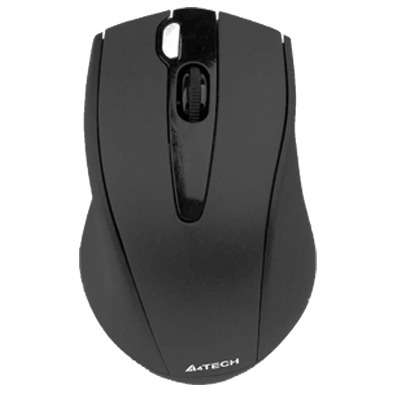 Mouse A4Tech G9-500F-1, Wireless, USB, V-Track, 2000dpi, Negru