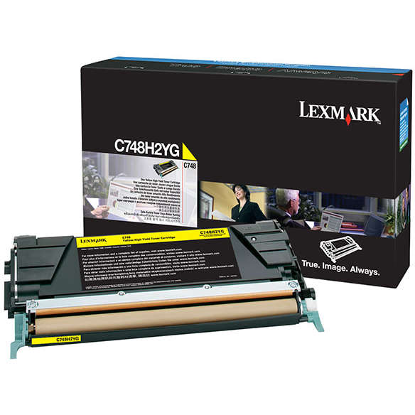 Lexmark Cartus Toner Laser Yellow, C748H2YG