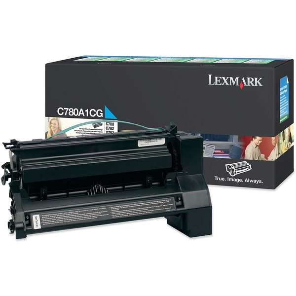 Lexmark Cartus Toner Laser Cyan, C780A1CG