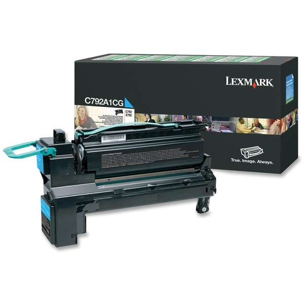 Lexmark Cartus Toner Laser Cyan, C792A1CG