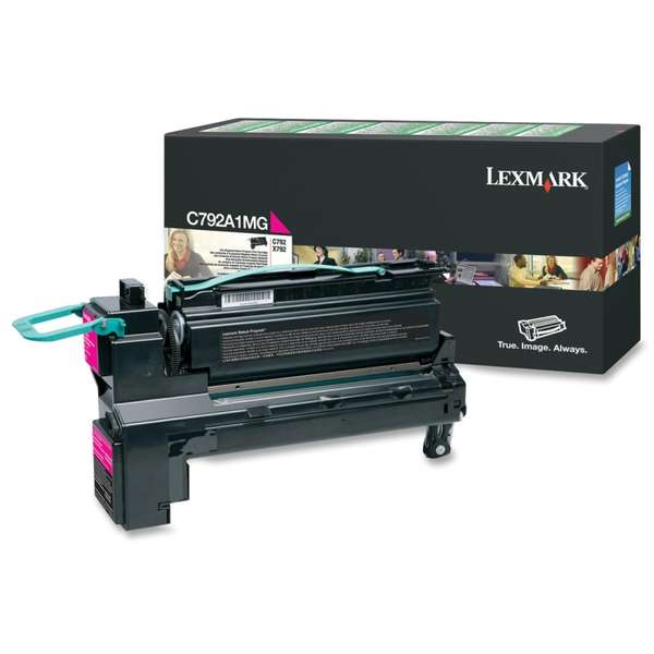 Lexmark Cartus Toner Laser Magenta, C792A1MG