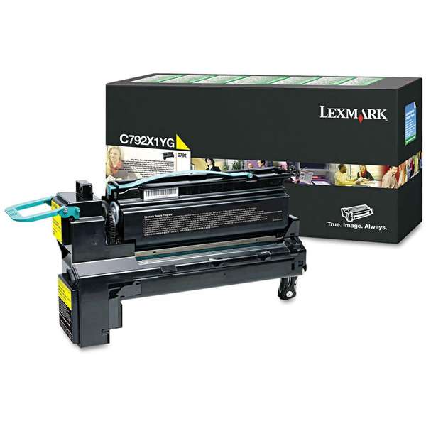 Lexmark Cartus Toner Laser Yellow, C792X1YG