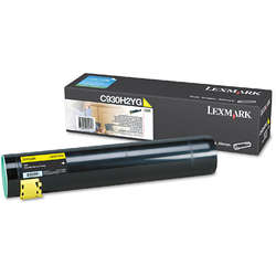 Lexmark Cartus Toner Laser Yellow, C930H2YG