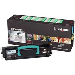 Lexmark Cartus Toner Laser Black, E450A11E