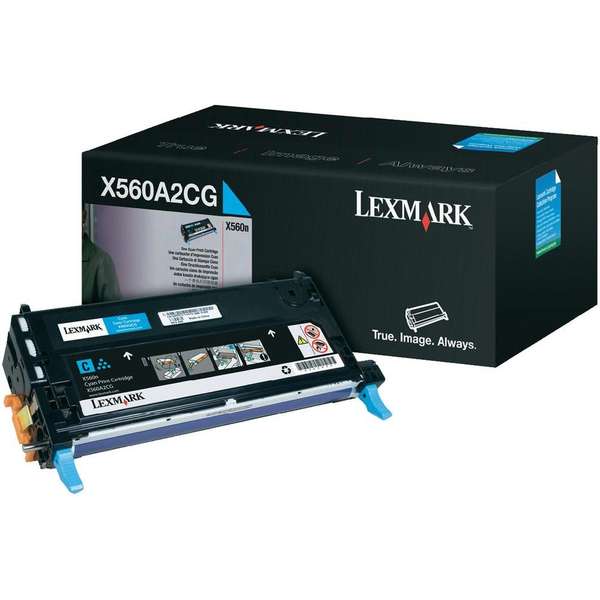Lexmark Cartus Toner Laser Cyan, X560A2CG