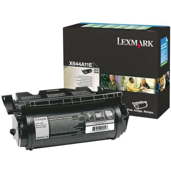 Lexmark Cartus Toner Laser Black, X644A11E