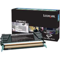 Lexmark Cartus Toner Laser Black, X746H1KG