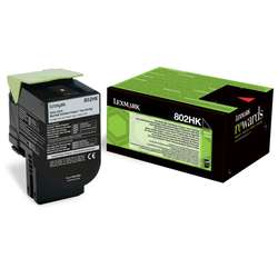 Lexmark Cartus Toner Laser Black, 80C2HKE