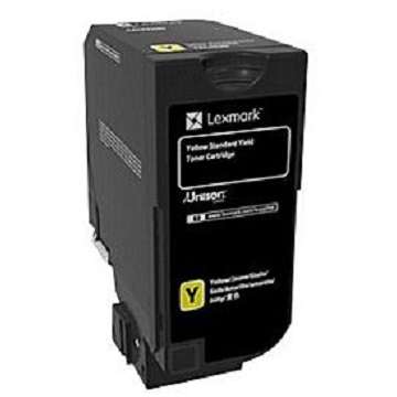 Lexmark Cartus Toner Laser Yellow, 74C0S40