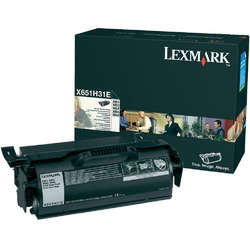 Lexmark Cartus Toner Laser Black, X651H31E
