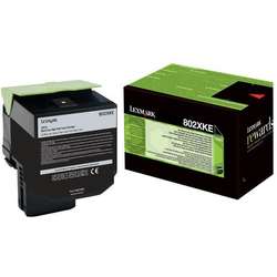 Lexmark Cartus Toner Laser Black,  80C2XKE
