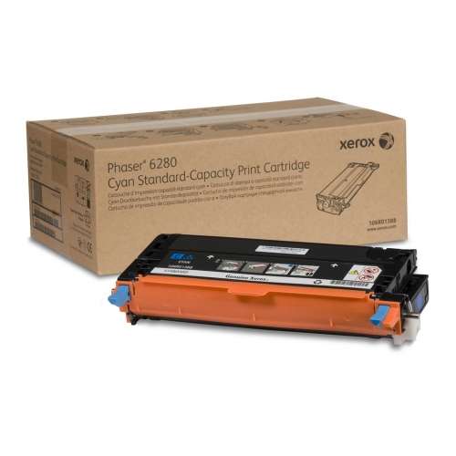 Xerox Cartus Toner Laser Cyan, 106R01388