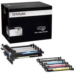 Drum Lexmark 70C0Z50, Black/Color