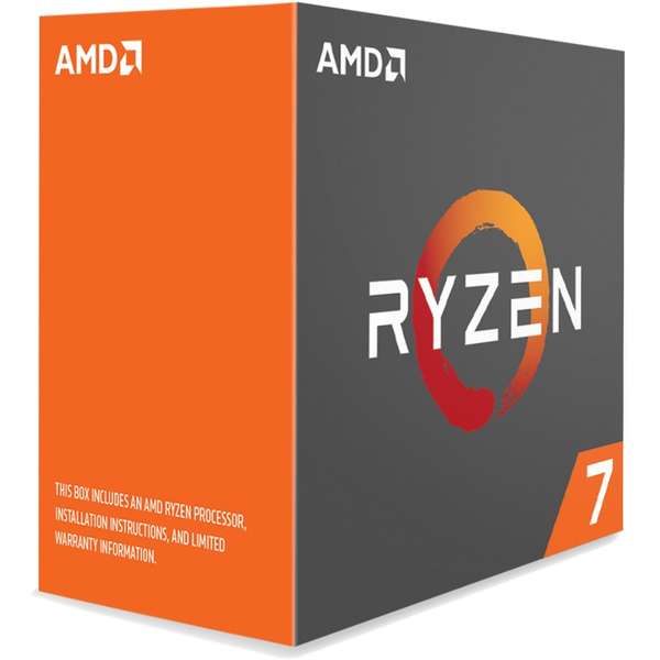 Procesor AMD Ryzen 7 1700X Summit Ridge, 3.4GHz, 16MB, 95W, Socket AM4, Box