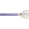 Cablu retea Digitus UTP, Cat.6, Rola 305m, 100% Cupru, Violet