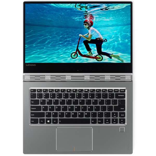 Laptop Lenovo Yoga 910-13, 13.9'' FHD Touch, Core i5-7200U 2.5GHz, 8GB DDR4, 256GB SSD, Intel HD 620, Win 10 Home 64bit, Argintiu